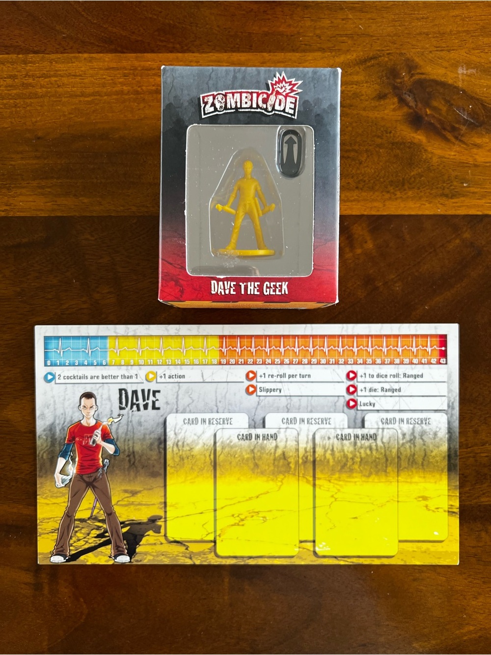 ZOMBICIDE | Dave The Geek - original 2012 new in box